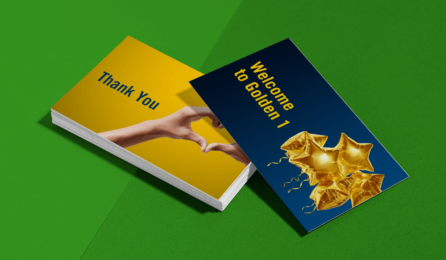 Golden 1 Credit Union eCards – Welcome and Thank You