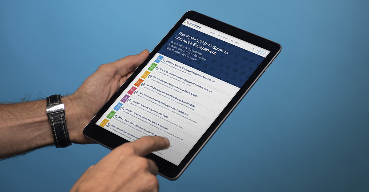 Post-COVID-19 Guide to Employee Engagement Announcement | Reward Gateway UK