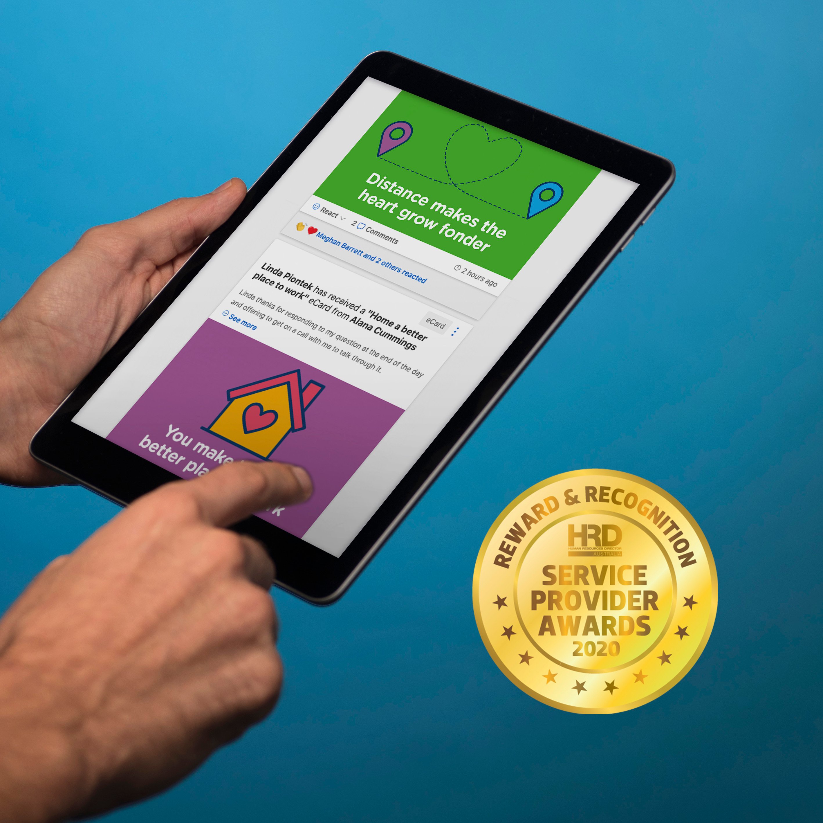 RG Named Best Reward & Recognition Service Provider | Reward Gateway AU