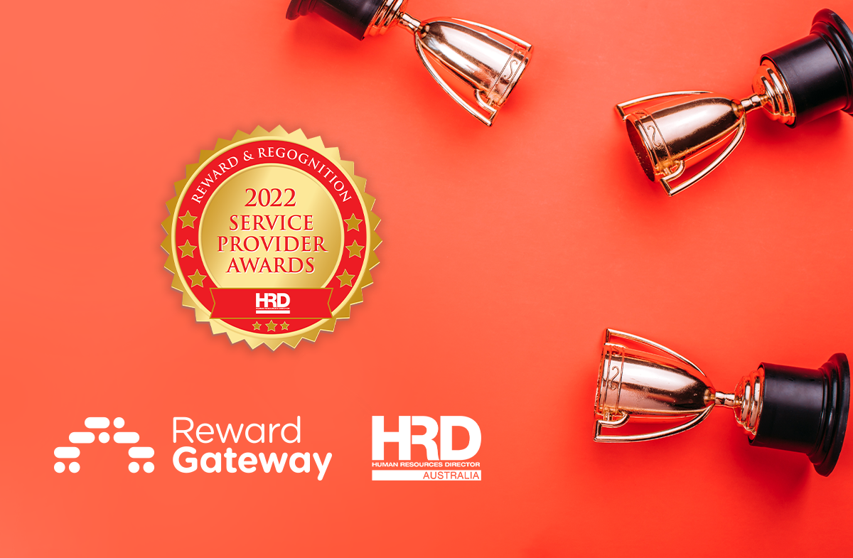 Reward Gateway Wins Gold in the 2022 HRD Awards | Reward Gateway AU