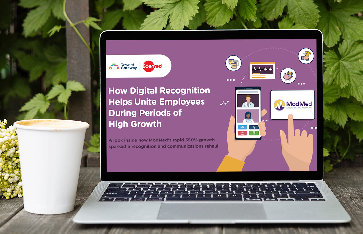 How Digital Recognition Helps Unite Employees During Periods of High Growth | ModMed | RGER Case Study