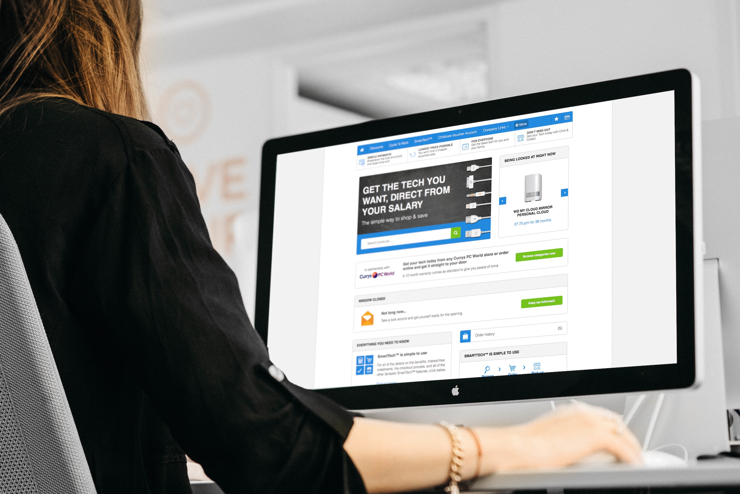 Reward Gateway announces new product SmartTech™ allowing employers to offer staff free financing and instant access to the latest products from Currys PC World