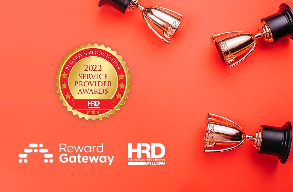 Reward Gateway Wins Gold in the 2022 HRD Awards