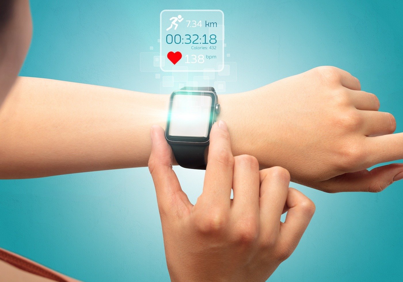 employee wellbeing - wearable fitness tech